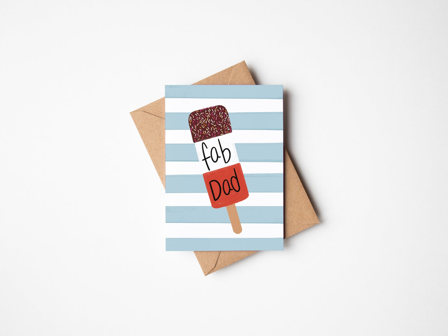 Fab Dad Greeting Card