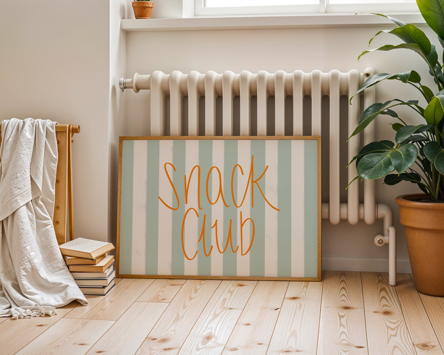 Mint Snack Club Art Print