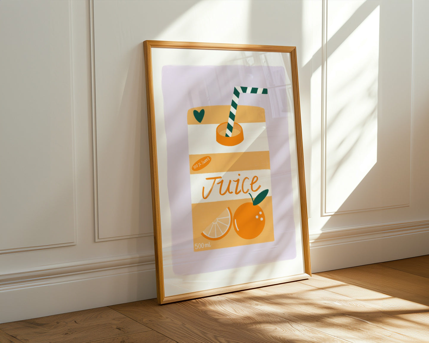 Orange Juice Art Print