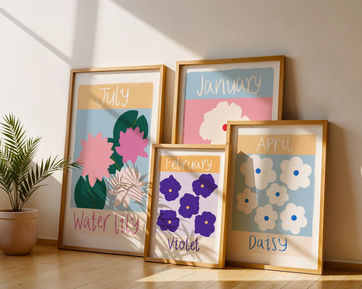 Birth Flower Art Prints
