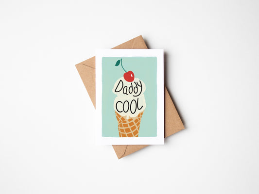 Daddy Cool Greeting Card