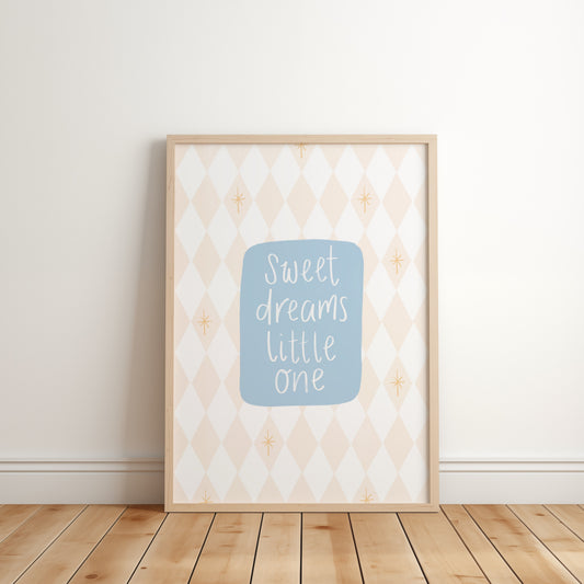 Sweet Dreams Little One Art Print