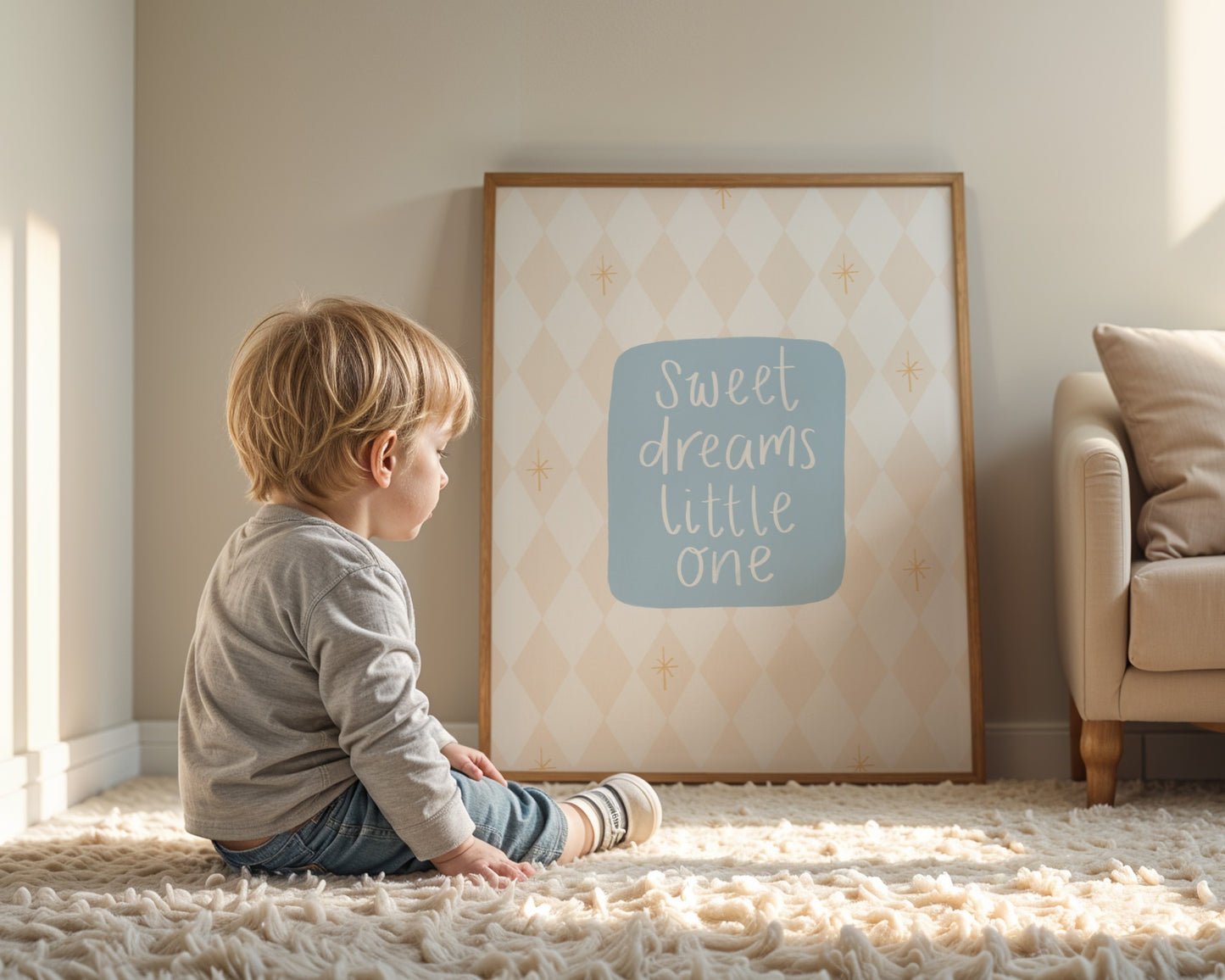 Sweet Dreams Little One Art Print