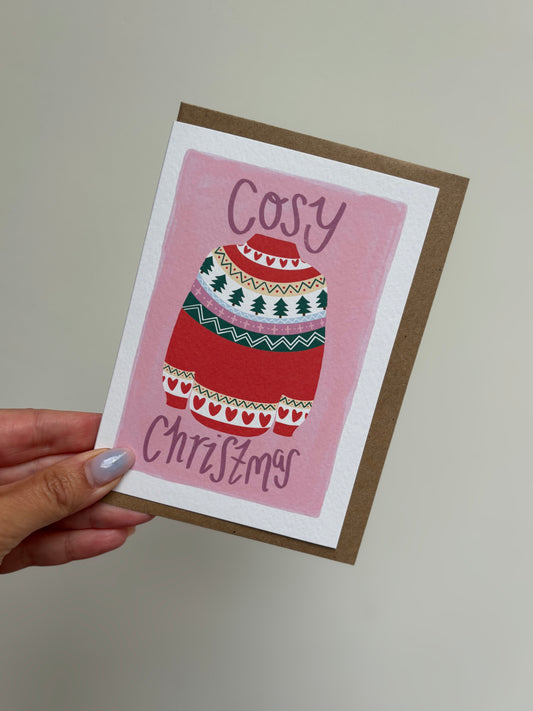 ‘Cosy Christmas’ Christmas Card